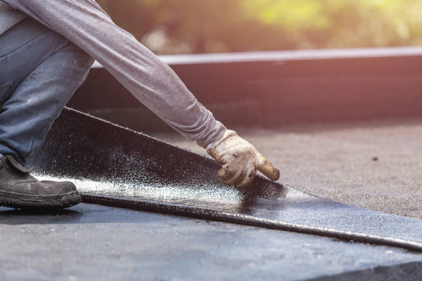 Professional Waterproofing technician working in Fairless Hills, PA